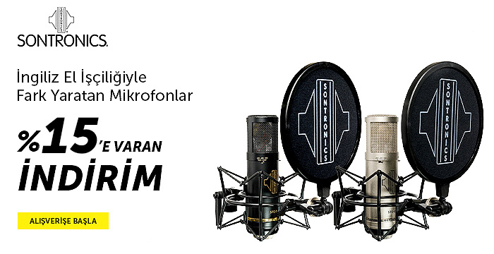 Sontronics Mikrofonlarda İndirim Zamanı!