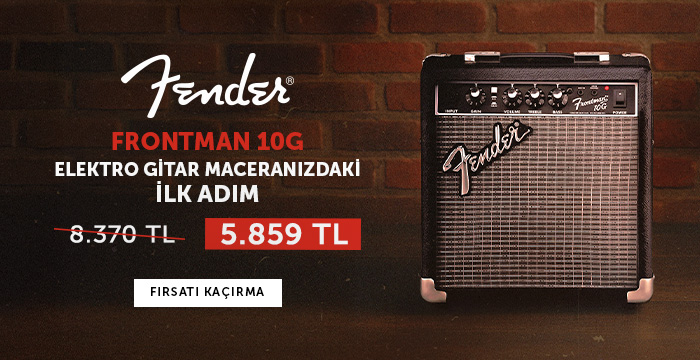 Fender Frontman 10G Amfi ile Mükemmel Başlangıç!