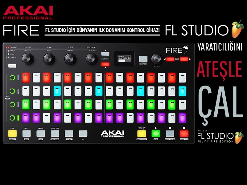 Akai Professional’dan Bir İlk! - Akai Professional Fire