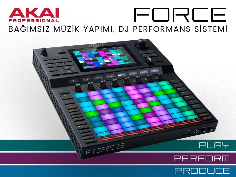 Akai Professional Force - Çal, Performansını Sergile, Üret!
