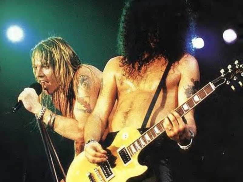 Axl ve Slash’li Guns N’ Roses’ın Görüntüleri Geldi!