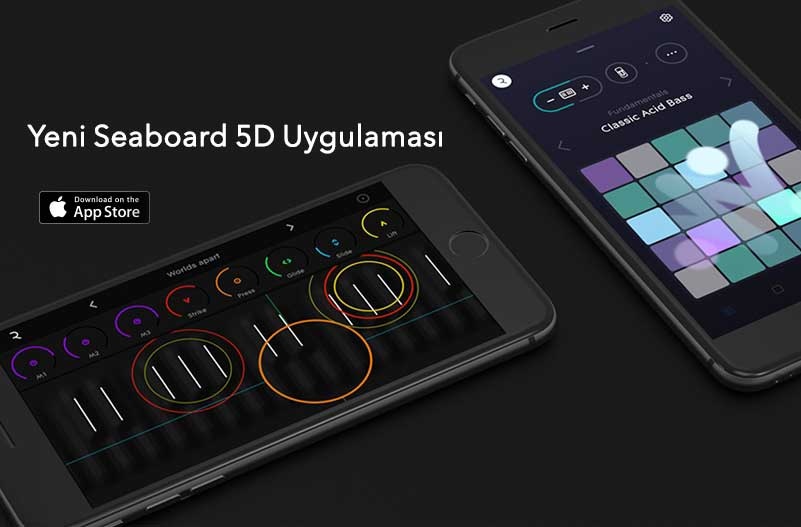 ROLI’den Yeni Bir Uygulama Haberi Daha Geldi; Seaboard 5D.