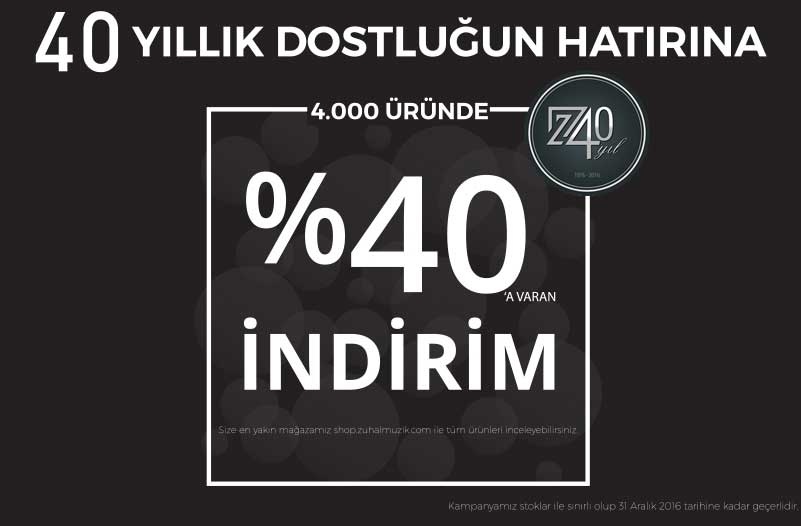 Zuhal 40. Yılını Kutluyor!