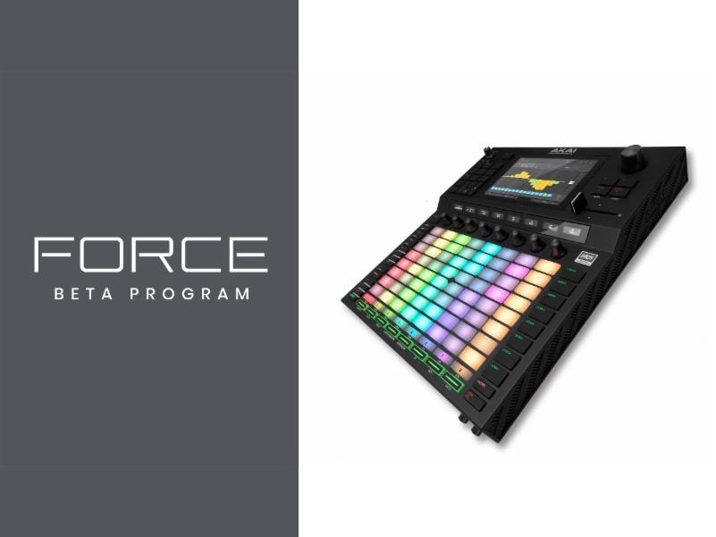 Akai Professional, Force Beta Program’ını Duyuruyor!