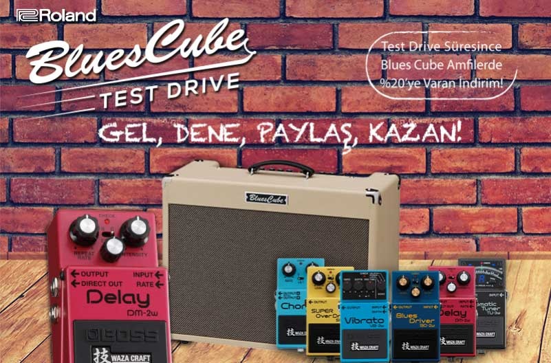 “Roland Blues Cube Test Drive” Yarışması