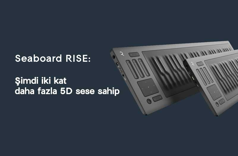 ROLI Seaboard RISE için 5 Boyutlu Yeni 188 Ses!