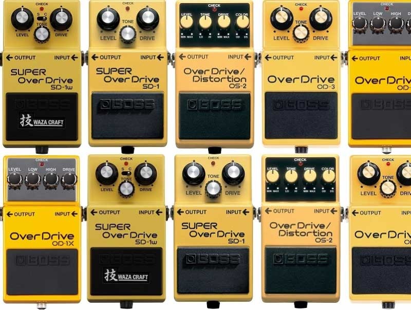 BOSS Overdrive ile Muhteşem Tonlara...