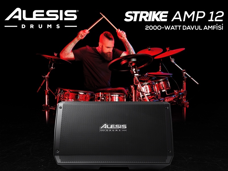 Alesis Yeni Strike Amp 12 Elektro Davul Amfisini Tanıtıyor.