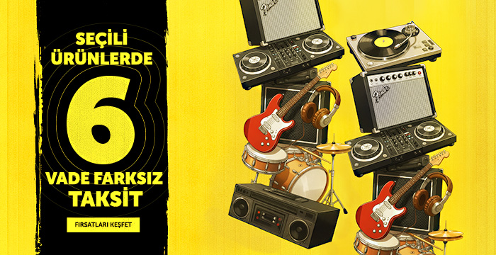 Seçili Ürünlerde Peşin Fiyatına 6 Taksit İmkanı!