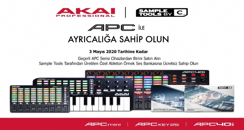 Şimdi Yeni Bir Akai Professional APC Mini, APC Key 25 veya APC40 MKII’ye Sahip Olmanın Tam Zamanı!