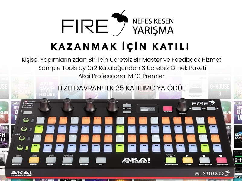 Akai Professional X Sample Tools By Cr2 - FIRE Beat Making Yarışması
