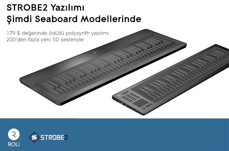ROLI Seaboard Klavyeler İçin STROBE2 Yazılımı!