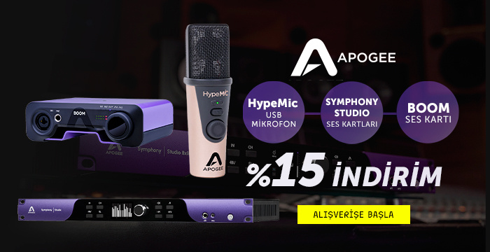 Seçili Apogee Ürünlerinde Özel Fırsatlar