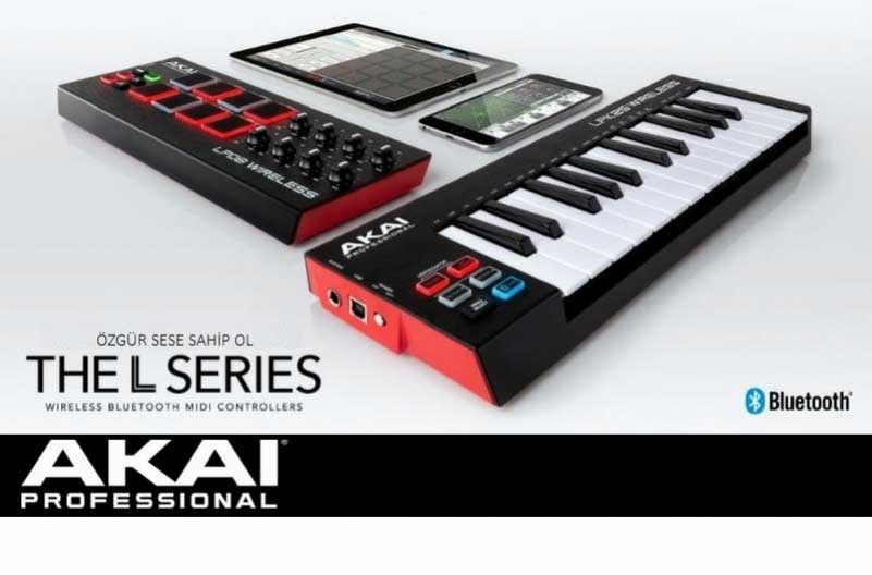 Akai Professional - LPK25 Wireless ve LPD8 Wireless