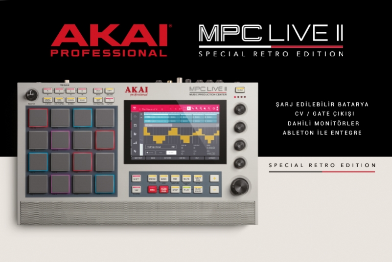 Yeni MPC Live II Retro ile Geçmiş ve Geleceği Buluşturun!