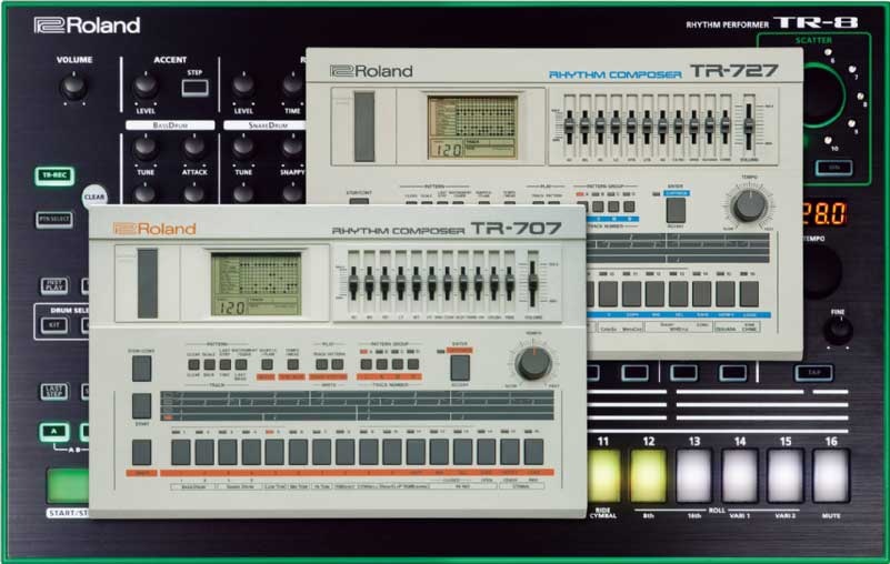 AIRA 7X7 - TR8 Drum Machine Expansion Paketi