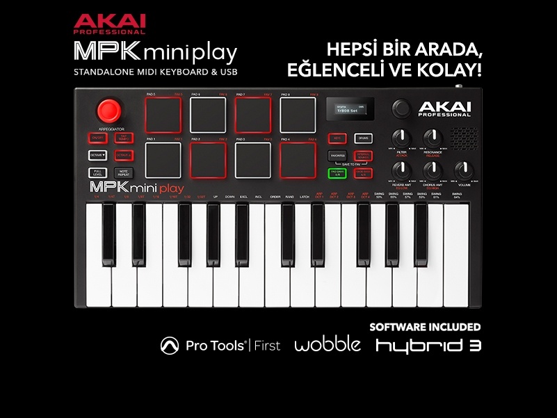 Akai Professional MPK Mini Play Ürününü Tanıtıyor!