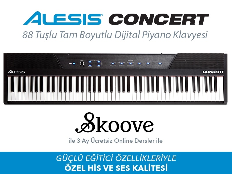 Alesis Concert: Yeni Nesil Dijital Piyano