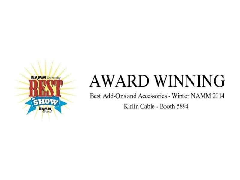Kirlin 2014 Namm'da Ödüle Layık Görüldü