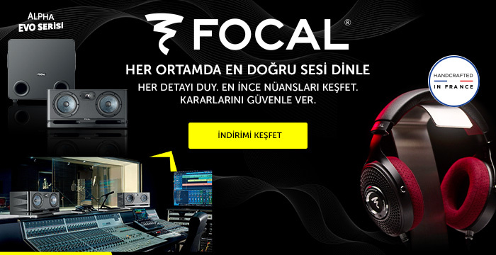 Focal Monitör ve Kulaklıklar İndirimler!