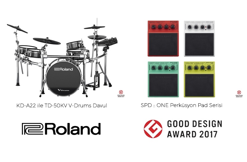 Roland, Good Design Award 2017'de İki Ödül Kazandı!