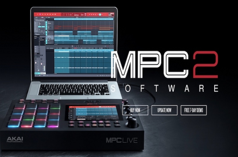 Akai Professionals MPC 2.2 Yazılım Güncellemesi