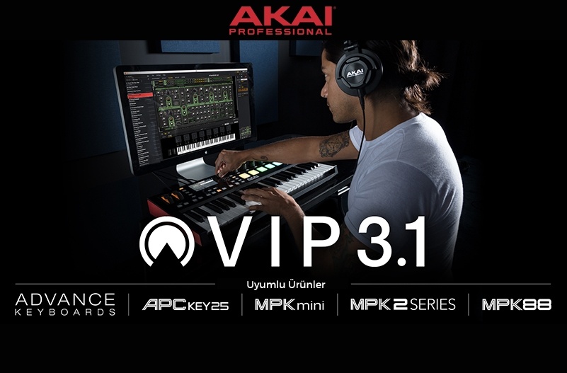 Akai Professional Kullanıcıları için V I P 3.1 Güncellemesi Çıktı!