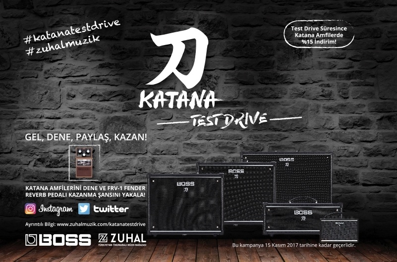 İşte 'Katana Test Drive' Kazananları