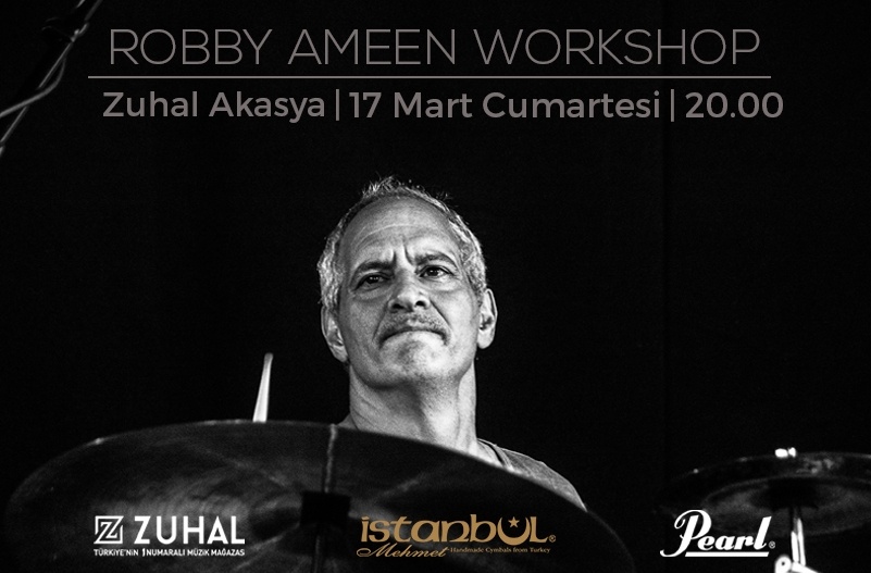 Pearl Artisti Grammy Ödüllü Davulcu Robby Ameen ile Workshop