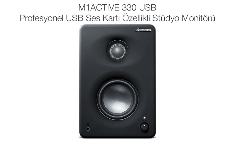 Alesis M1Active 330 USB Stüdyo Monitörlerini Tanıtıyor!