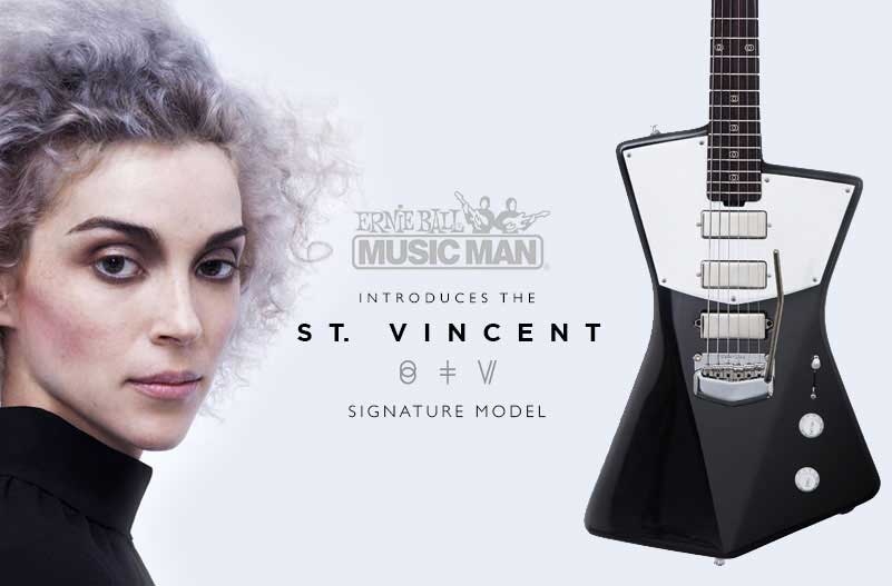Music Man St.Vincent Signature Karşınızda!