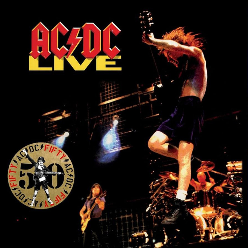 AC/DC - Live (50th Anniversary - Gold Nugget Vinyl)