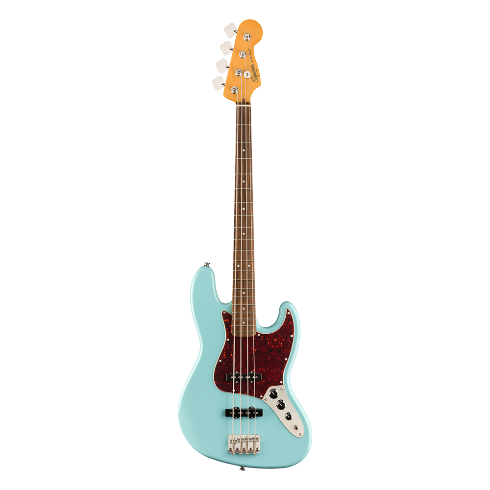 Squier Classic Vibe 60s Jazz Bass Laurel Klavye Daphne Blue Bas Gitar