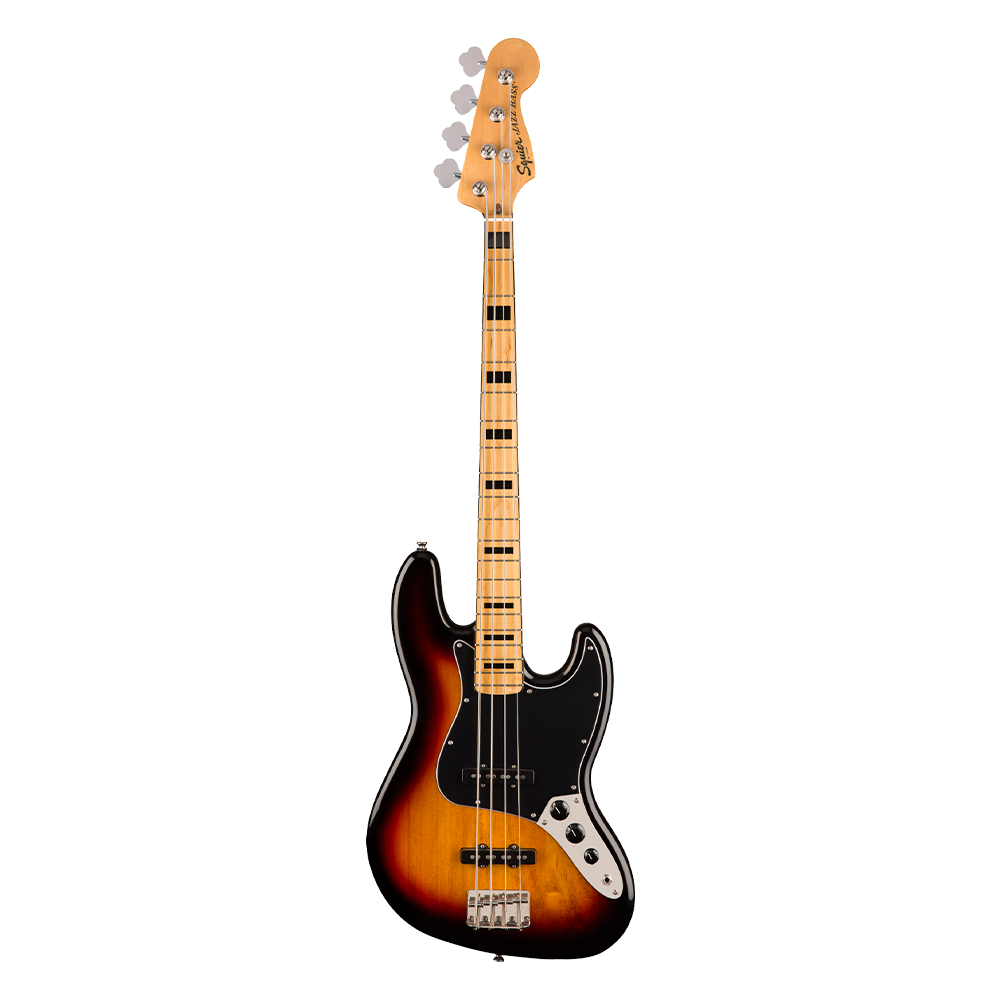 Squier Classic Vibe 70s Jazz Bass Akcaagac Klavye 3-Color Sunburst Bas Gitar