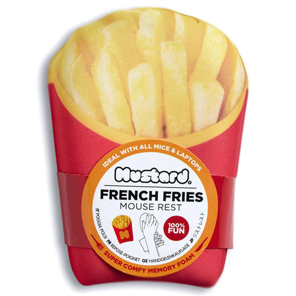 MUSTARD Fries Mouse Silikon Bilek Desteği