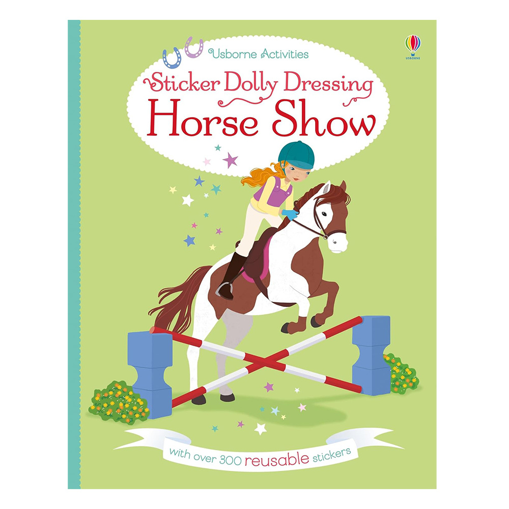 Sticker Dolly Dressing Horse Show