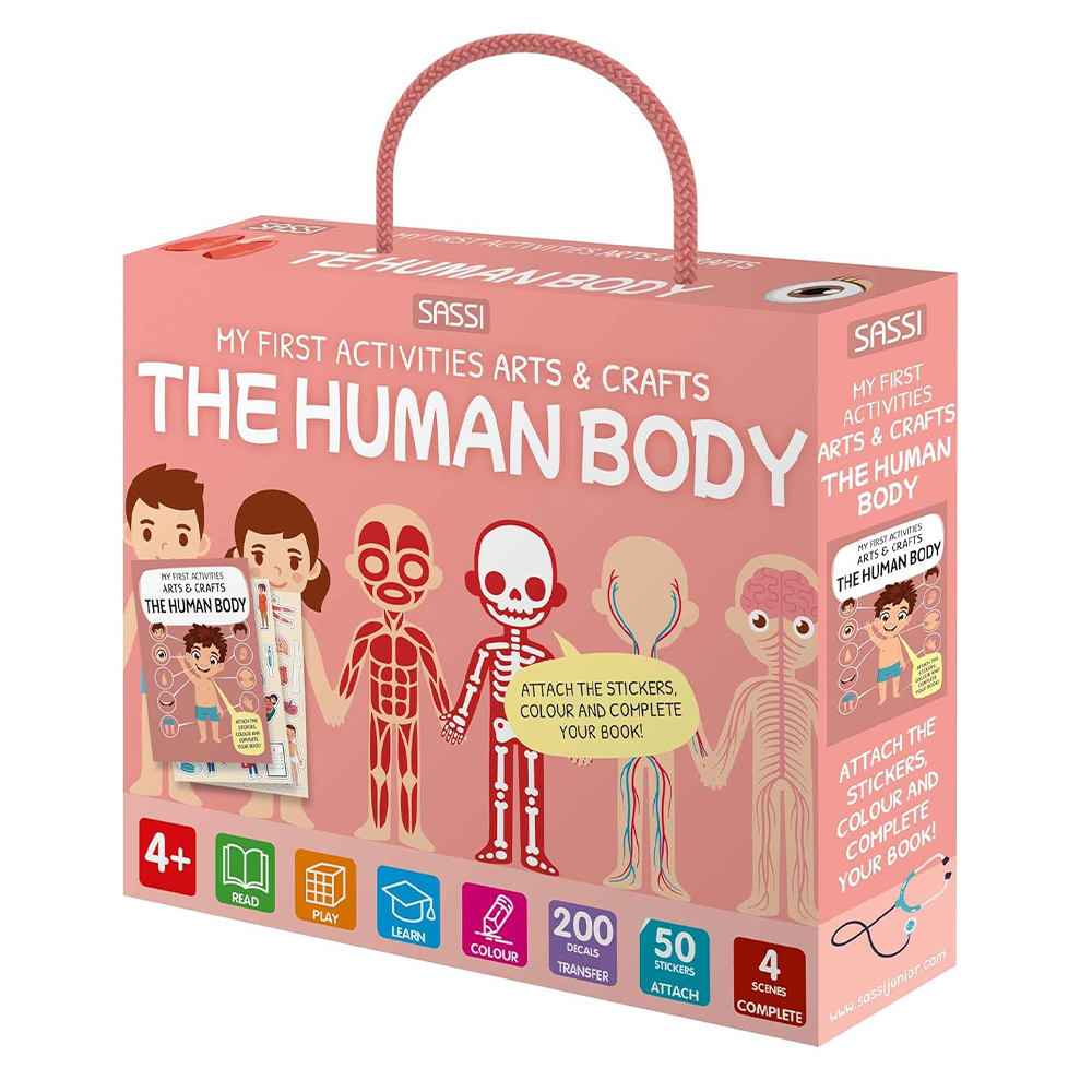 SASSI My First Activities Arts And Crafts - The Human Body