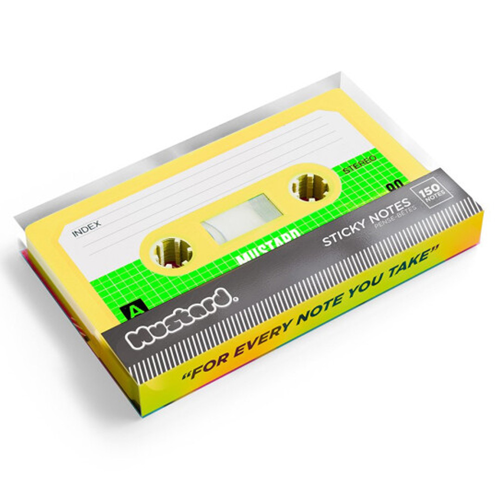 MUSTARD Kaset Sticky Not Kağıdı
