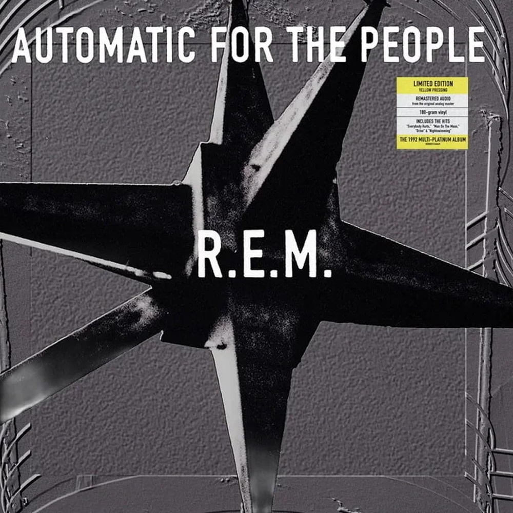 R.E.M. - Automatic For The People (Solid Yellow Vinyl)