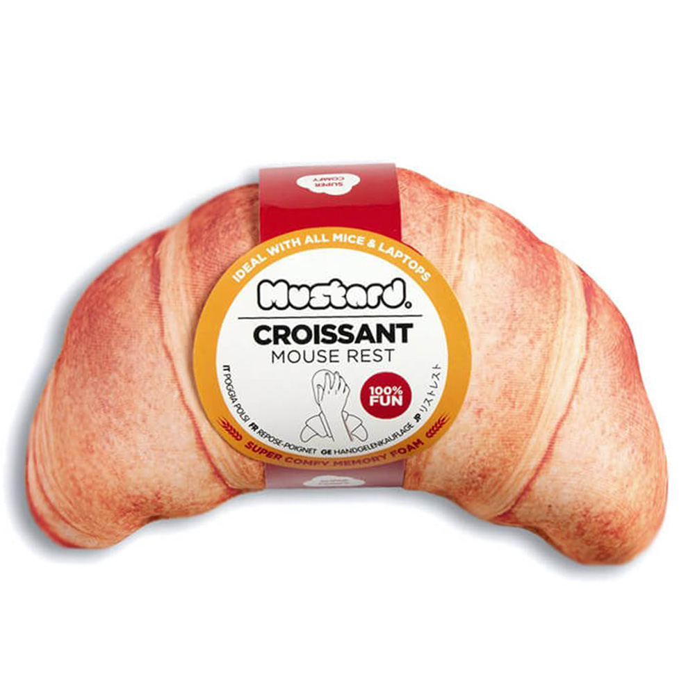 MUSTARD Kruvasan Mouse Silikon Bilek Desteği
