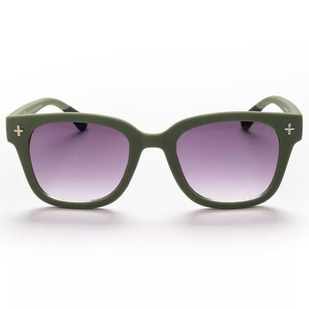 OKKIA Giovanni Siyah Lens Unisex Güneş Gözlüğü Yeşil Siyah