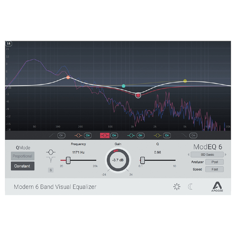 APOGEE Mod EQ 6 EQ plugin