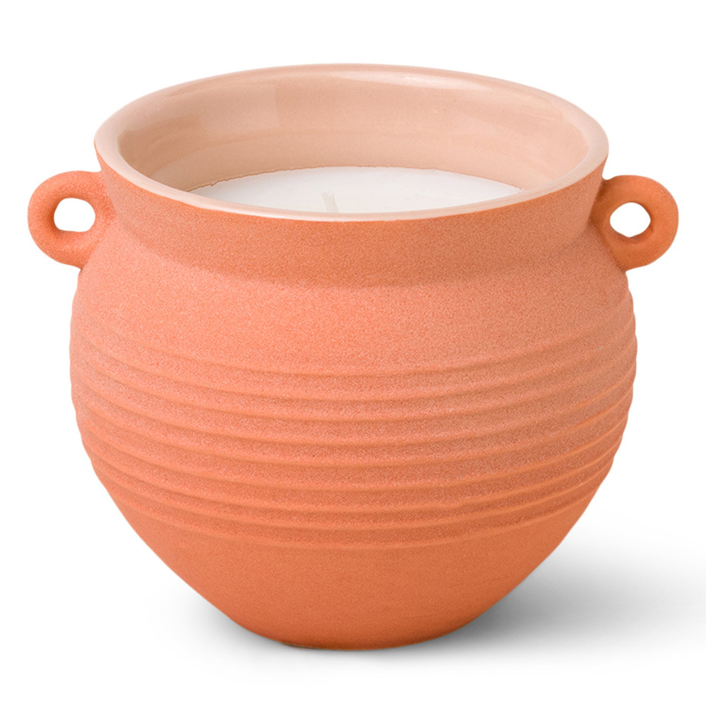 PADDYWAX Santorini Mat Seramik Anfora Mum Terracotta