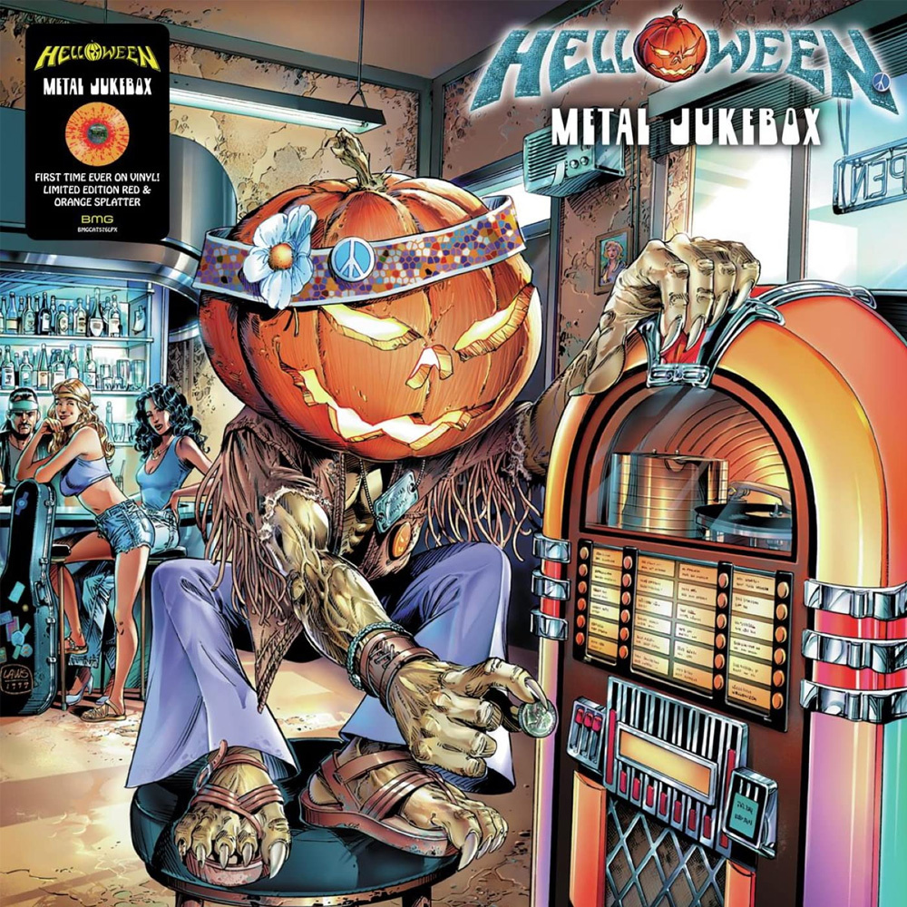 Helloween - Metal Jukebox (Limited Edition - Orange W/ Red Splatter Vinyl)