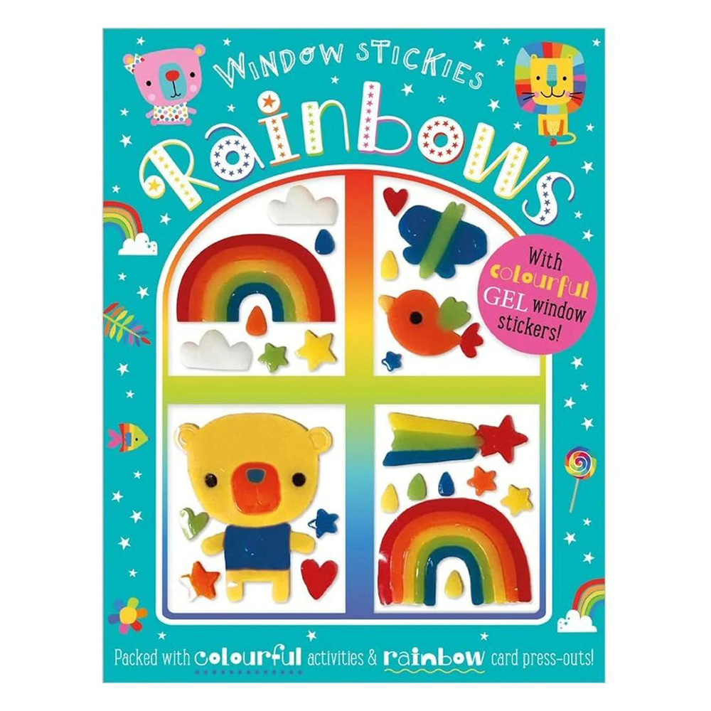 MBI - Window Stickies Rainbows