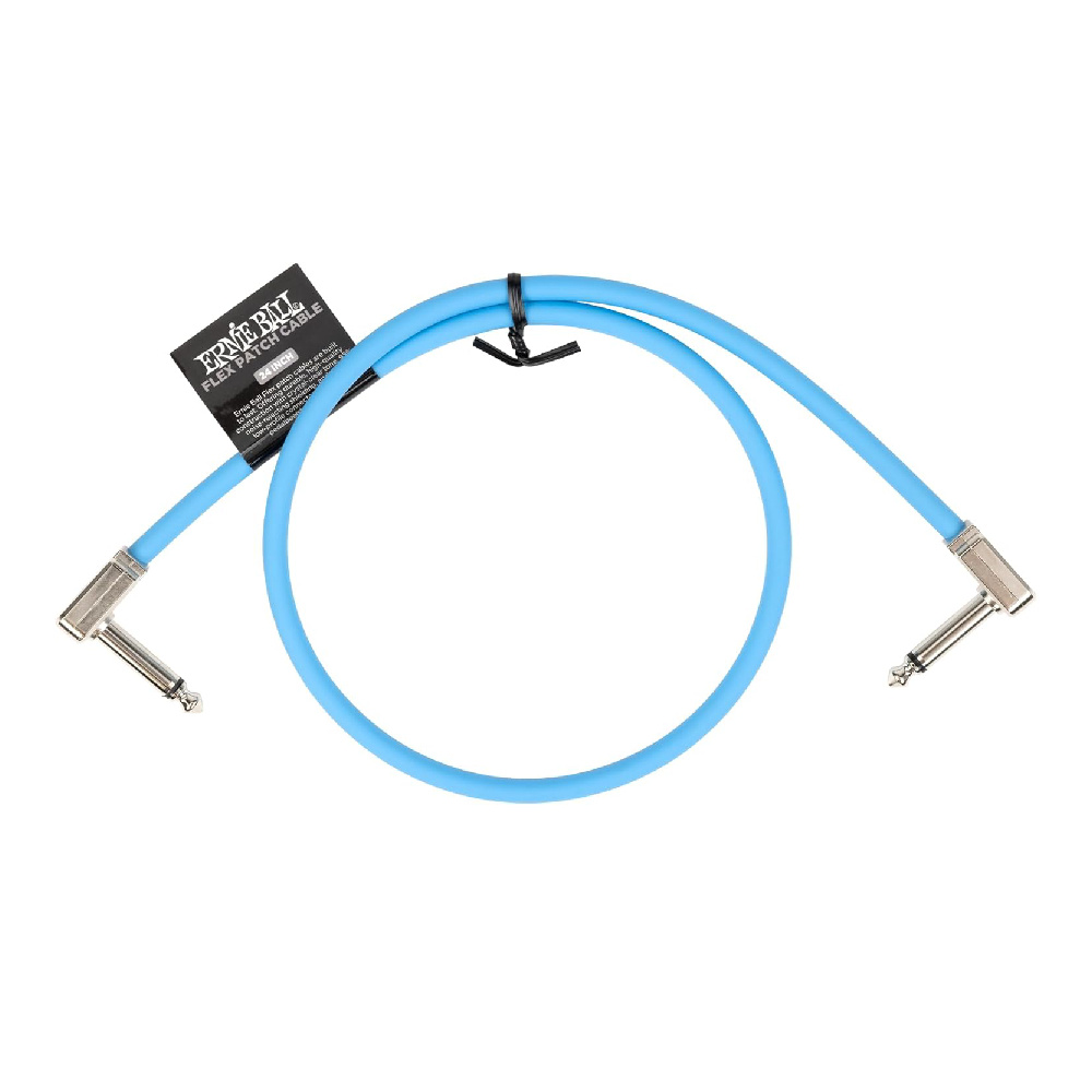 ERNIE BALL P06458 Flex Patch 24in- Cable -Blue