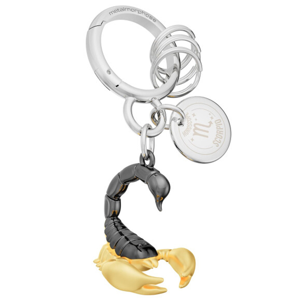 METALMORPHOSE Burç Koleksiyonu Akrep Anahtarlık / Çanta