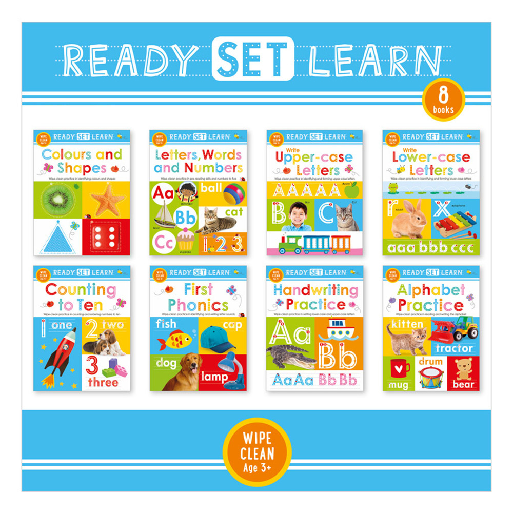 MBI - Wipe-Clean Workbooks 8-set