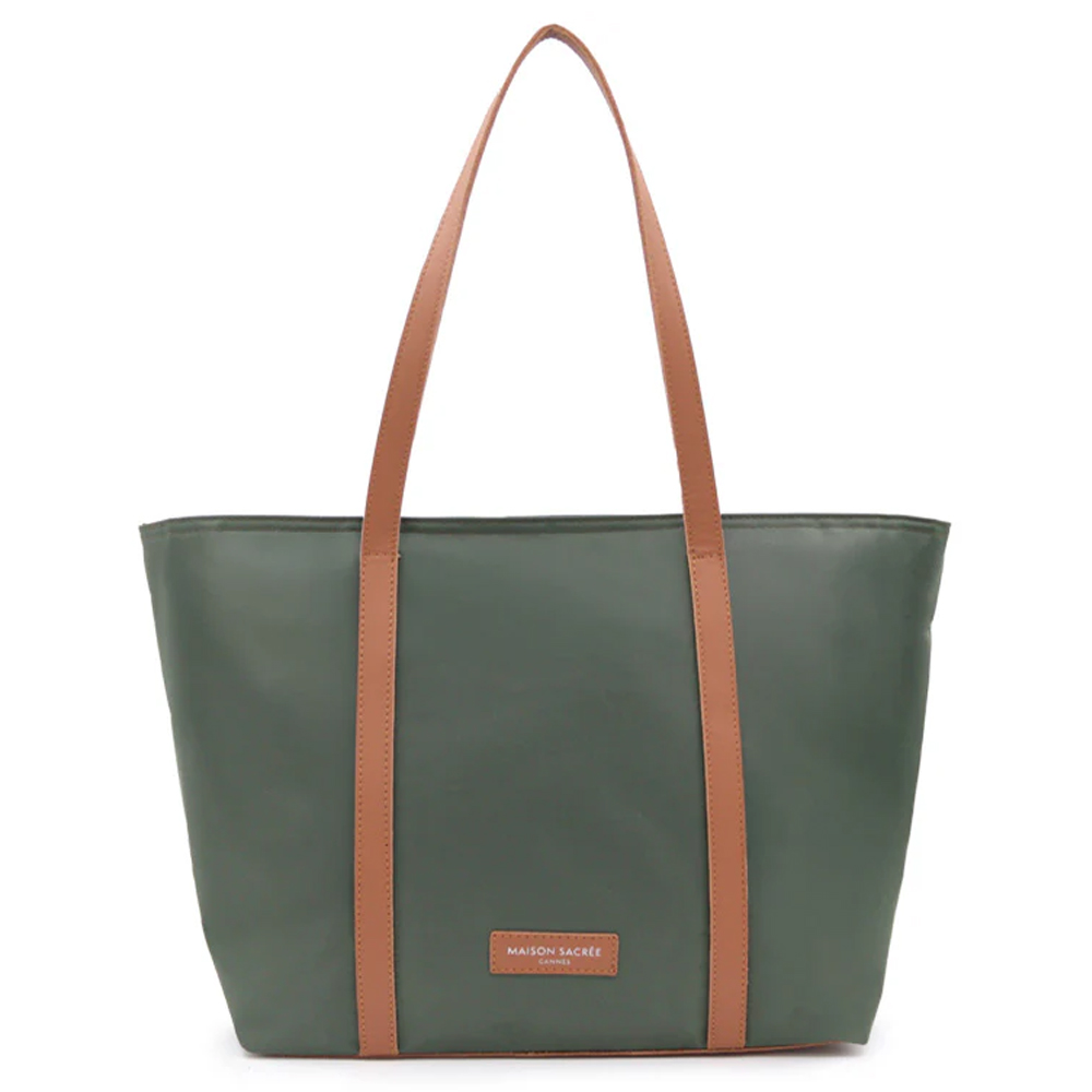 MAISON SACREE Croisette Urban Haki Large Kol Çantası