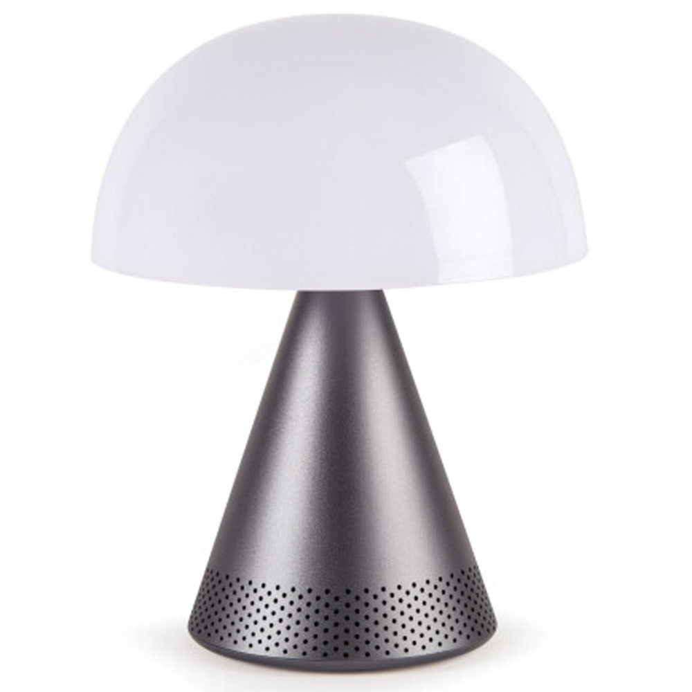 LEXON Mina Audio Led Lamba Metalik Gri